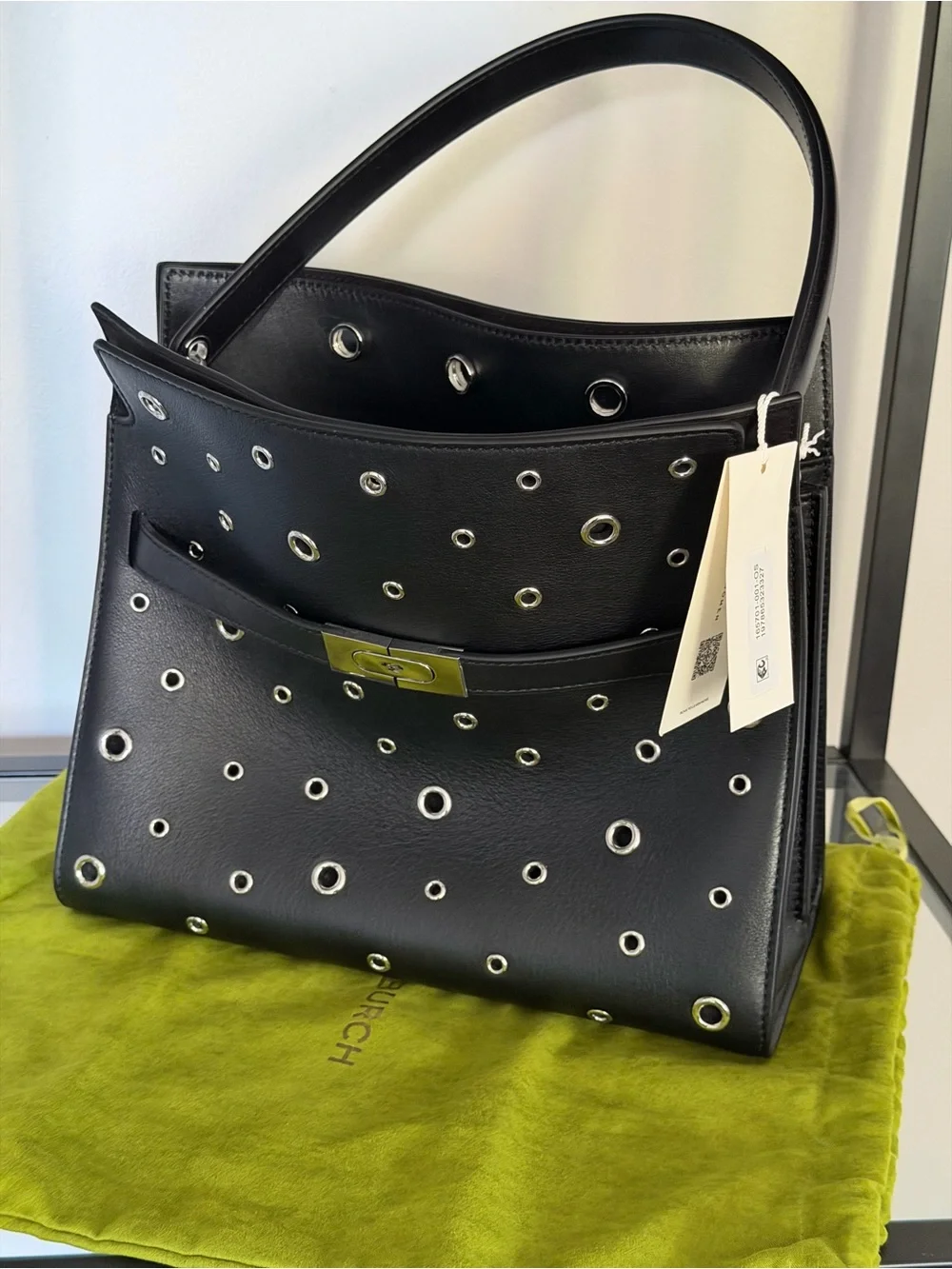 Tory Burch Lee Radziwell Grommet Small Handbag